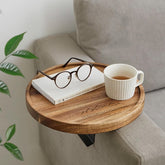 Custom Wood Sofa Arm Table, Couch Tray, Sofa Small Tea Table, Nordic Sofa Side Table, Mobile Coffee Table, Mini Side Table