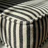Washable Ticking Stripe Custom Bench Cushion, Striped Hallway Bench, Hallway Bench Cushion, Piano Bench Cushion