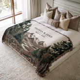 Personalized National Park Woven Blanket