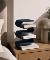 Sculptural Book Holder, Modern 3D Printed Book Stand