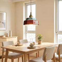 Japanese Pendant Light Retro Kitchen Fixture Ceiling Hanging Lamp Shade Ceramic Design Tea Room Lighting E27 Socket Bulb Dining Chandelier