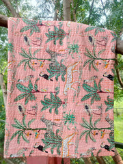 Boho Bedspread quilt bohemian bedding bed cover quilt kantha quilt handmade Cotton quilt home decor sofa throw blanket Coverlet Kantha