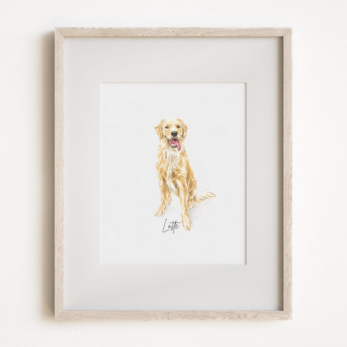 Mini Custom Watercolor Pet Portrait, Dog Portraits from Photos,Dog Portraits From Photos, Pet Painting,  Custom Tiny Paintings, Miniature