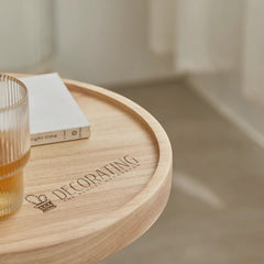 Custom Wood Sofa Arm Table, Couch Tray, Sofa Small Tea Table, Nordic Sofa Side Table, Mobile Coffee Table, Mini Side Table