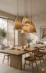 Handcrafted Wool Felt Pendant Light