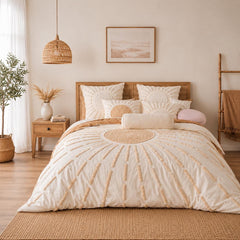 Tufted Duvet Cover Set | Cotton Bedding